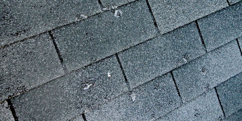 Asphalt Damage - Reeves General Contractor - Reeves Roof and Gutters